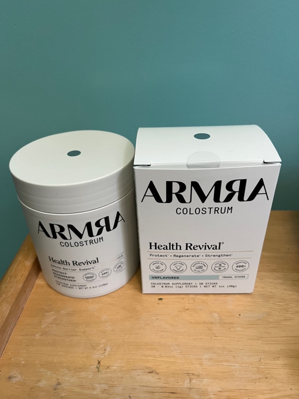 ARMRA Colostrum Health Revival Supplement Unflavored